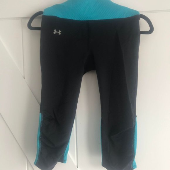 Women's Under Armour Cropped Leggings - Picture 1 of 3